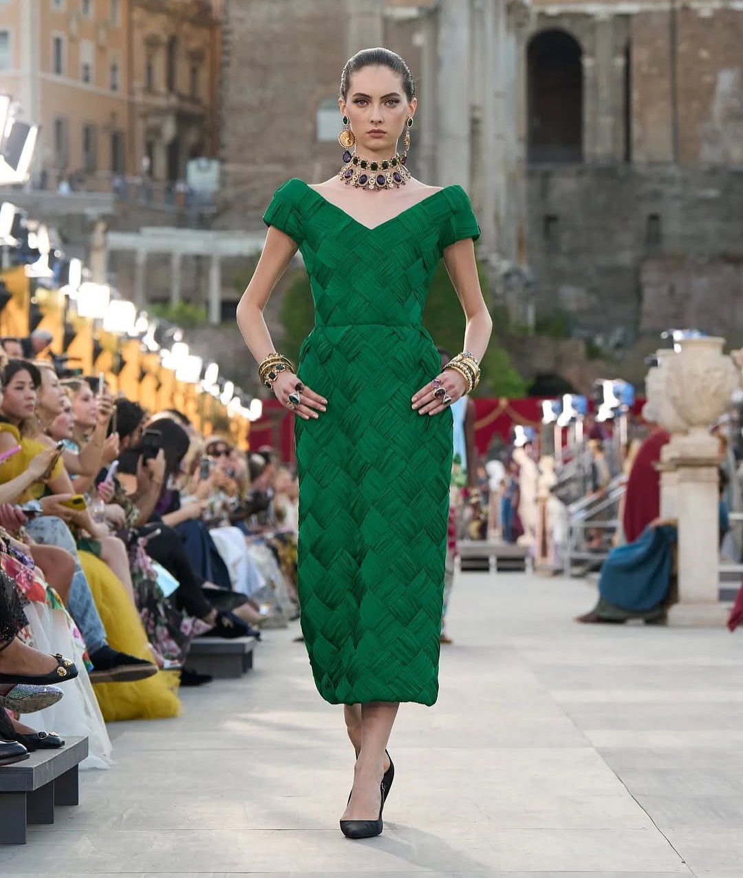 Angelina for Dolce and Gabanna 2025
